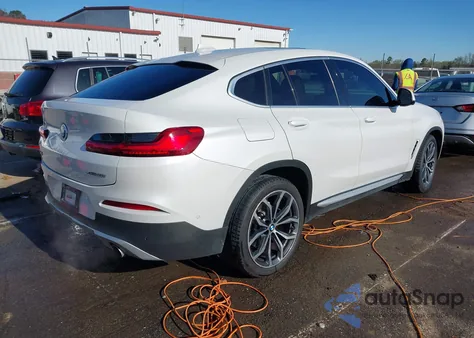 2021 BMW X4 xDrive30I из США, поврежденный, VIN 5UX2V1C06M9H37203